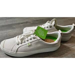 Cariuma OCA Low Off-White Canvas Sneaker Size W 8  Womens Shoes